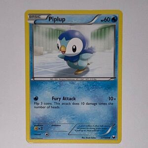 POKEMON CARD: Piplup #27/108 (Pokemon Dark Explorers)